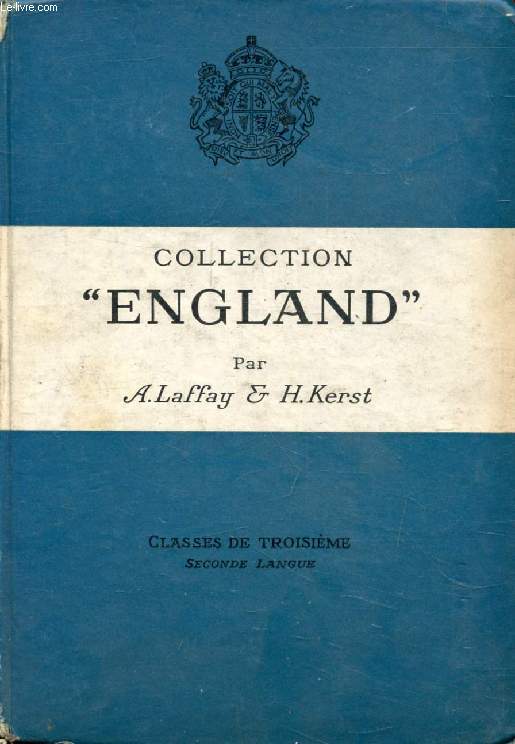 COLLECTION 'ENGLAND', CLASSES DE 3e, 2e LANGUE