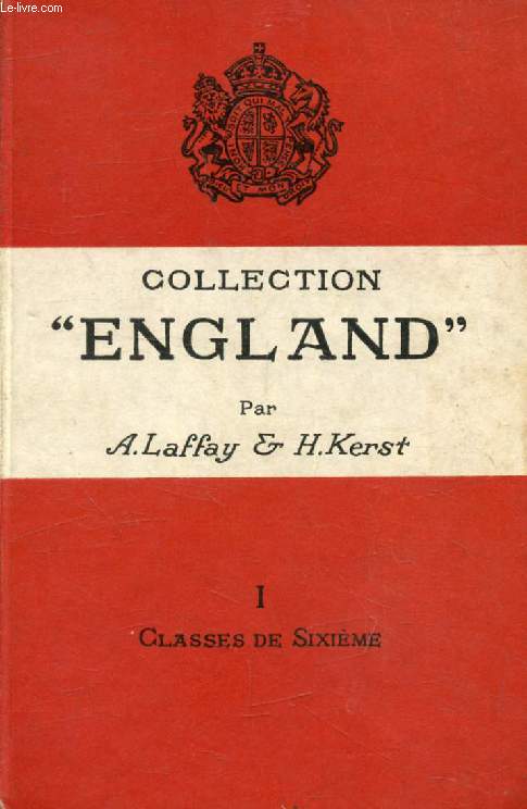 COLLECTION 'ENGLAND', I, CLASSES DE 6e