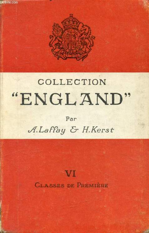 COLLECTION 'ENGLAND', VI, CLASSES DE 1re