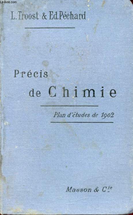 PRECIS DE CHIMIE