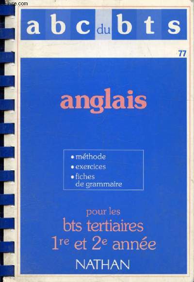 ABC DU BTS, ANGLAIS, BTS TERTIAIRES 1re ET 2e ANNEE