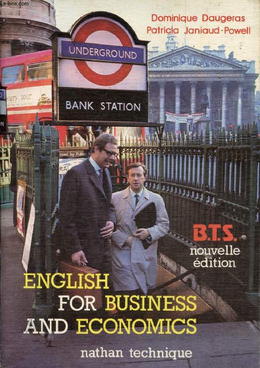 ENGLISH FOR BUSINESS AND ECONOMICS, BTS, IUT, FORMATION CONTINUE