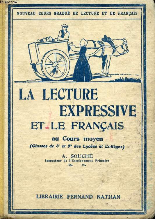 LA LECTURE EXPRESSIVE ET LE FRANCAIS AU COURS MOYEN, CLASSES DE 8e ET DE 7e