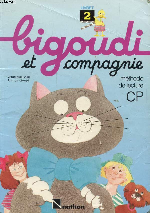 BIGOUDI ET COMPAGNIE, METHODE DE LECTURE CP, LIVRET 2