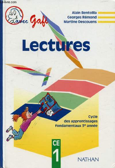 LECTURES, CE1 (CYCLE DES APPRENTISSAGES FONDAMENTAUX, 3e ANNEE)