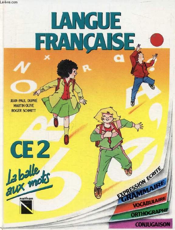 LANGUE FRANCAISE, CE2 / EXERCICES D'ENTRAINEMENT (LA BALLE AUX MOTS) (2 VOLUMES)