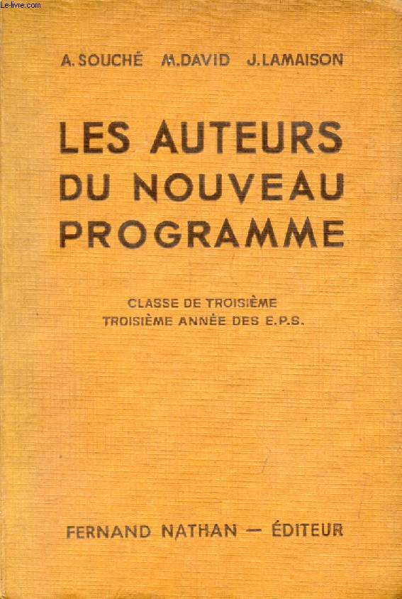 LES AUTEURS DU NOUVEAU PROGRAMME, CLASSE DE 3e, 3e ANNEE DES E.P.S. ET DES C.C.