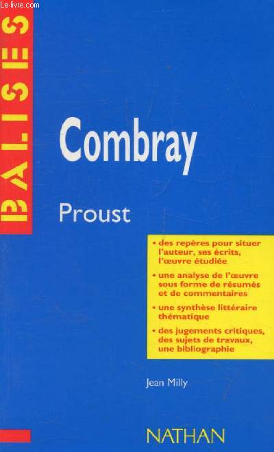 COMBRAY, MARCEL PROUST (BALISES)