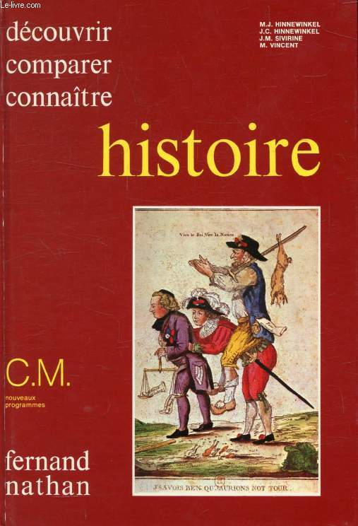 HISTOIRE, COURS MOYEN (DECOUVRIR, COMPARER, CONNAITRE)