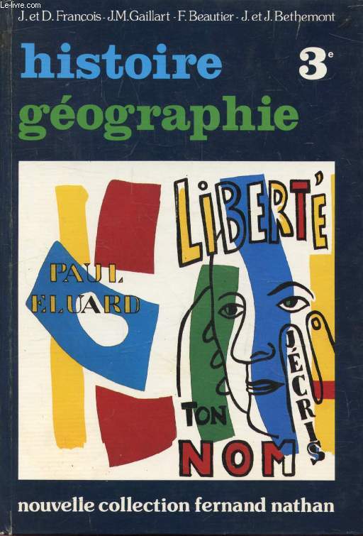 HISTOIRE GEOGRAPHIE, 3e