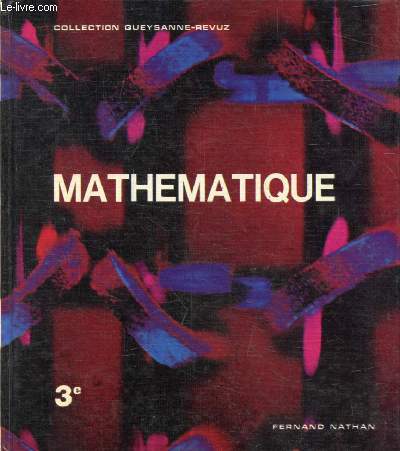 MATHEMATIQUE, CLASSE DE 3e