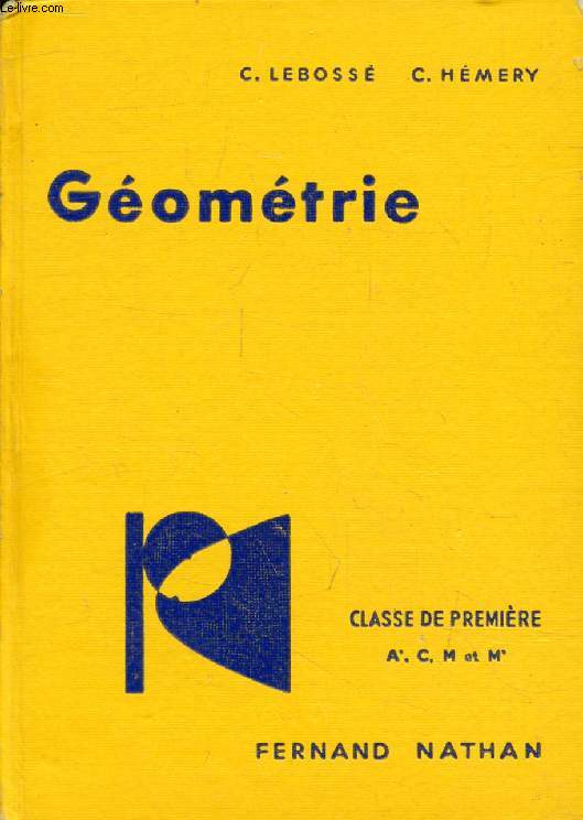 GEOMETRIE, CLASSE DE 1re A', C, M, M'