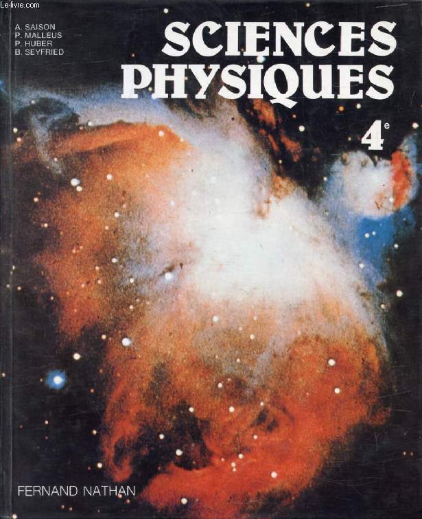 SCIENCES PHYSIQUES, 4e