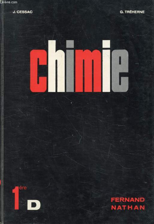 CHIMIE, CLASSES DE 1re D