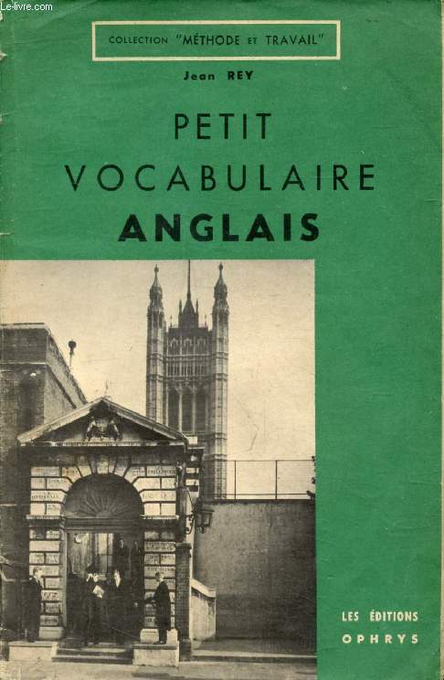 PETIT VOCABULAIRE ANGLAIS