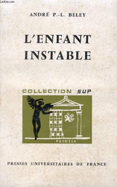 L'ENFANT INSTABLE (Paidea)