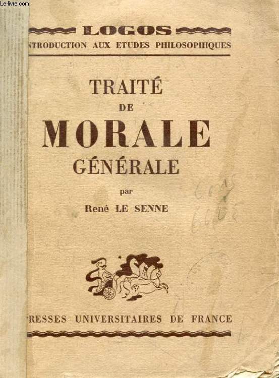 TRAITE DE MORALE GENERALE (Logos)