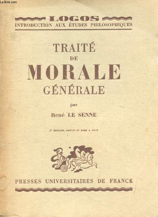 TRAITE DE MORALE GENERALE (Logos)