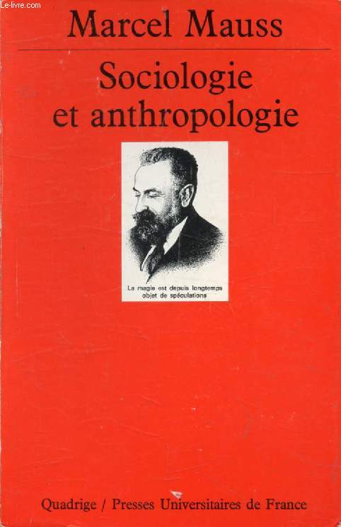 SOCIOLOGIE ET ANTHROPOLOGIE (Quadrige)