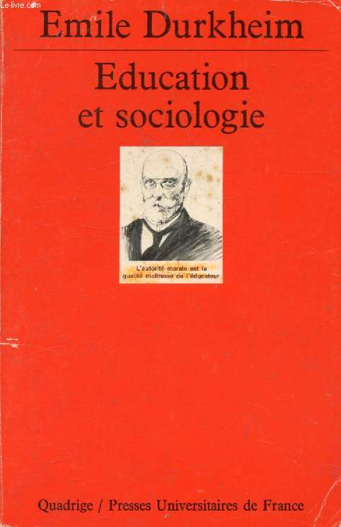 EDUCATION ET SOCIOLOGIE (Quadrige)