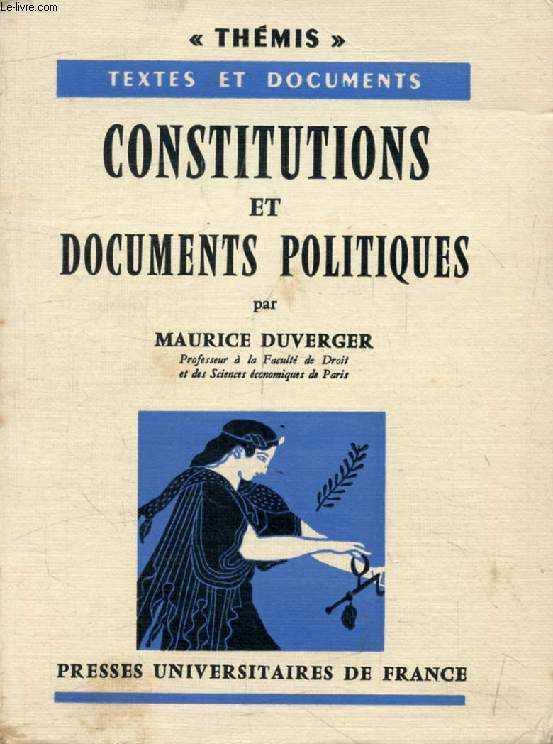 CONSTITUTIONS ET DOCUMENTS POLITIQUES (Thmis)