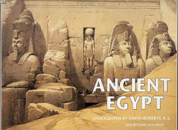 ANCIENT EGYPT, LITHOGRAPHS OF DAVID ROBETS, R.A.
