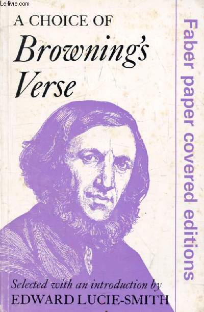 A CHOICE OF BROWNING'S VERSE