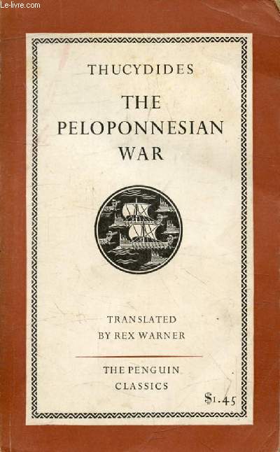 HISTORY OF THE PELOPONNESIAN WAR