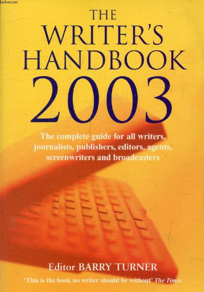 THE WRITER'S HANDBOOK 2003