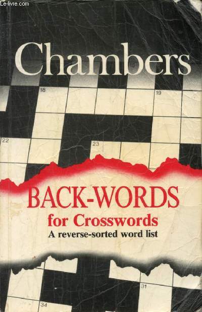 CHAMBERS BACK-WORDS FOR CROSSWORDS