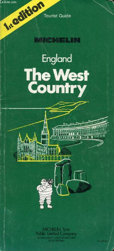 ENGLAND, THE WEST COUNTRY (MICHELIN, Tourist Guide)