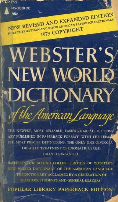 WEBSTER'S NEW WORLD DICTIONARY OF THE AMERICAN LANGUAGE