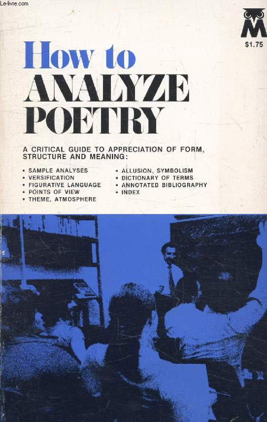HOW TO ANALYSE POETRY