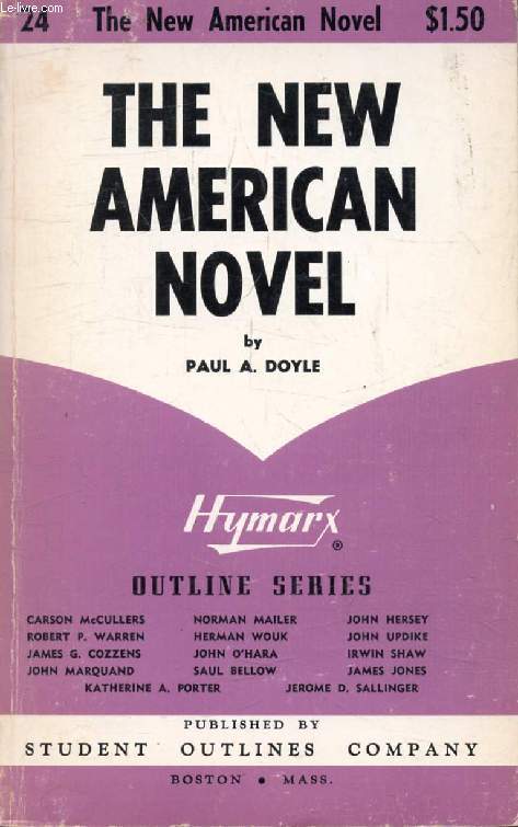 THE NEW AMERICAN NOVEL