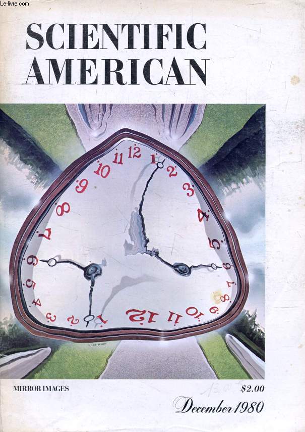 SCIENTIFIC AMERICAN, VOL. 243, N 6, DEC. 1980 (Contents: Intermediate-range nuclear weapons, K.N. Lewis. Galileo's sighting of Neptune, S. Drake and Ch.T. Kowal. The Cosmic asymmetry between matter and antimatter, F. Wilczek. Plasmids, R.P. Novick...)