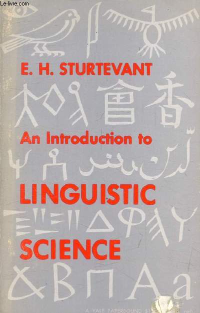 AN INTRODUCTION TO LINGUISTIC SCIENCE