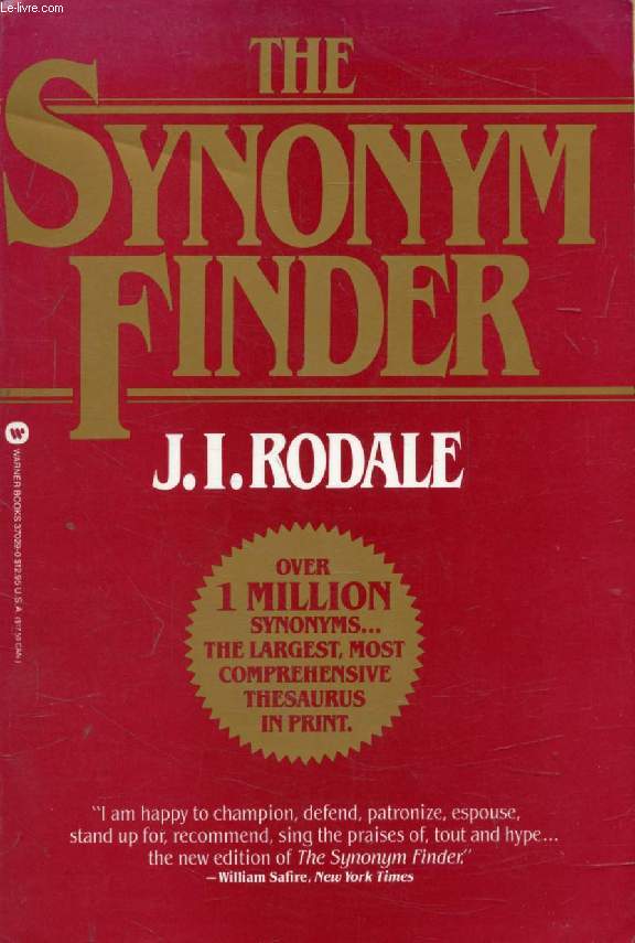 THE SYNONYM FINDER