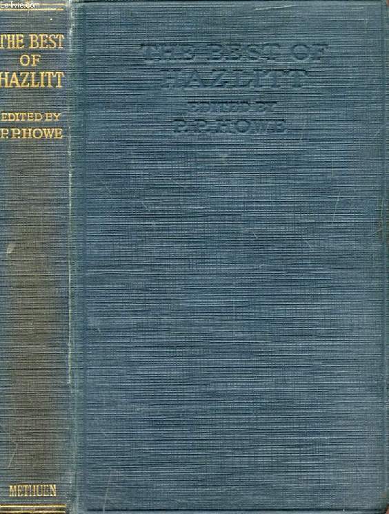 THE BEST OF HAZLITT
