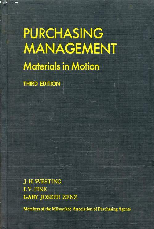 PURCHASING MANAGEMENT, Materials in Motion