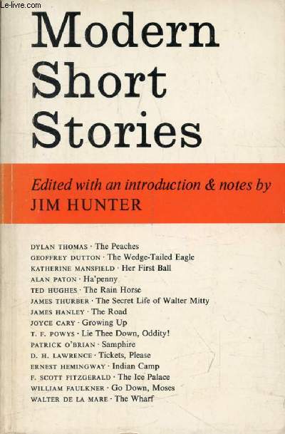 MODERN SHORT STORIES