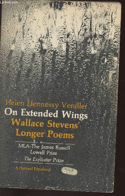 On Extended Wings/ Wallace Stevens' longer poems