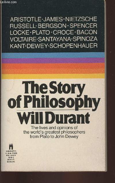 The story of philosophy- The lives and opinions of the greater philosophers