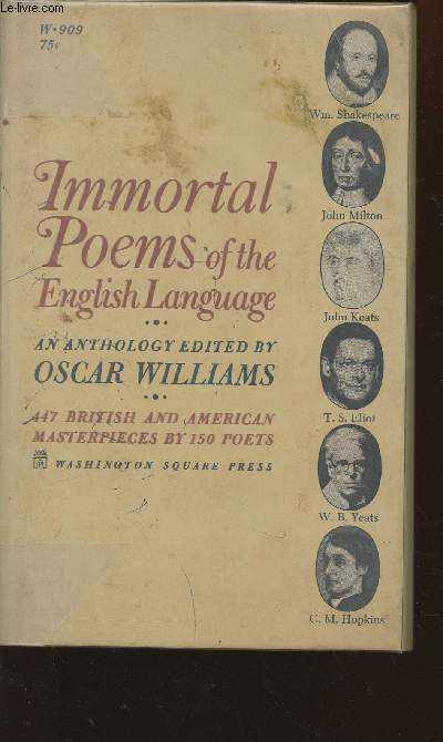 Immortal poems of the English language- British and American poetry from Chaucer's time to the present day