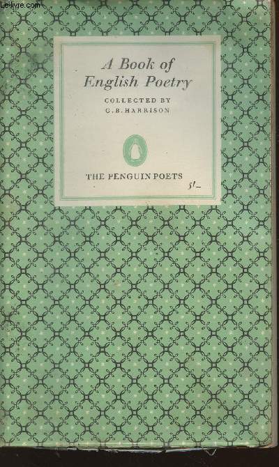 A book of English poetry- Chaucer to Rossetti