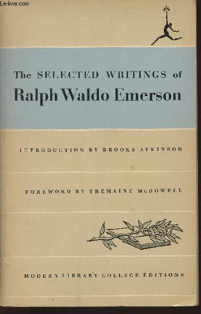 The selected writings of Ralph Waldo Emerson