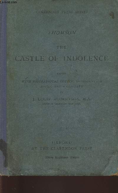 The castle of indolence