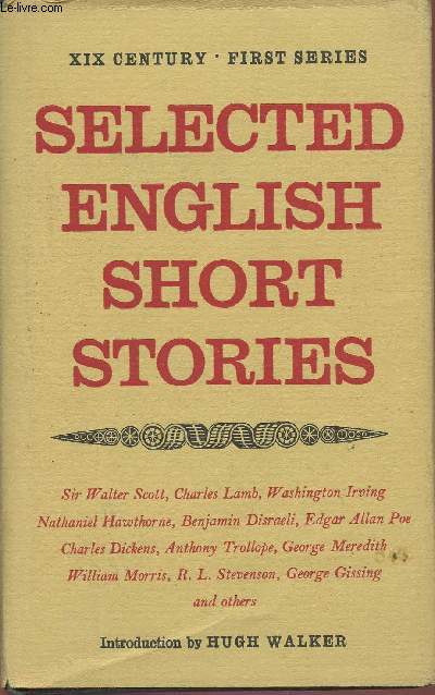 Selected english short stories XIX century (first series)
