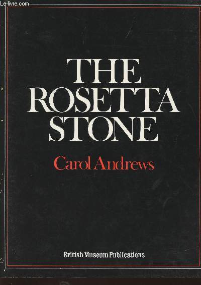 The Rosetta Stone