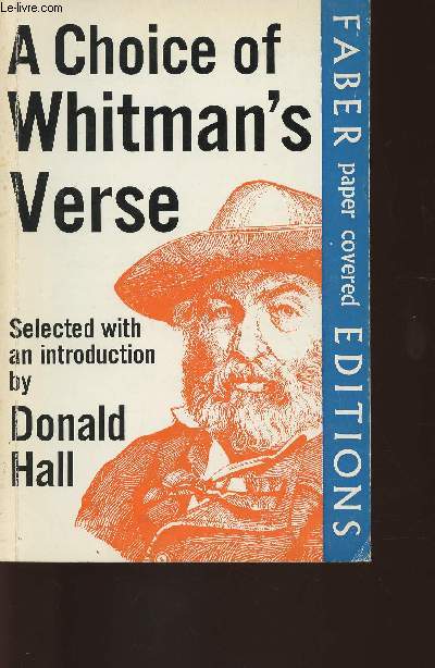 A choice of Whitman's verse