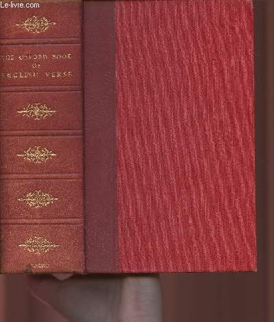 The Oxford book of English verse 1250-1918